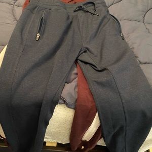 Mens navy jogger sweatpants